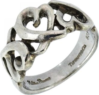 Tiffany & Co. Silver 925 Band Ring (Pre-Owned)