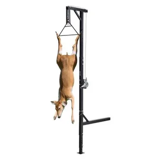 OEM Polipasto De Enganche Para Cami&oacute;n, Carga 226,8 Kg, Gr&uacute;a Para Caza De Ciervos Con Receptor De 5 Cm, Eje Giratorio De 360&deg; Y Altura Ajustable, Incluye C