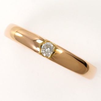 C&A Pink Gold Pink Gold (18K) Band Ring (Pre-Owned)