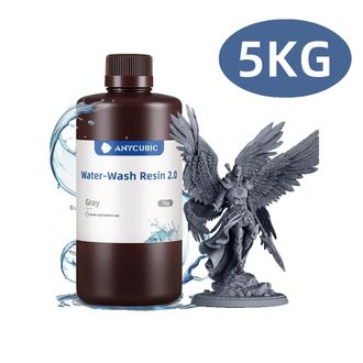 OEM Resina Para Impresi&oacute;n 3d, De Bajo Olor, Compatible Con Impresoras Lcd, Color Gris, 5 Kg