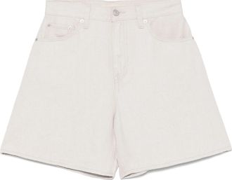 Levi's High Baggy Short Crystal Gray Linen