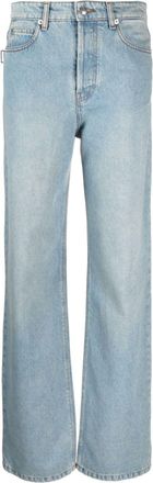Zadig&Voltaire straight-leg jeans - women - Cotton - 26 - Blue