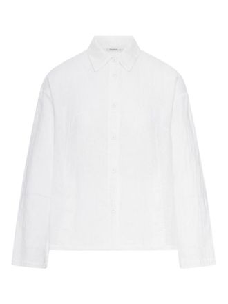 Transit Par-Such Linen Shirt With Classic Collar
