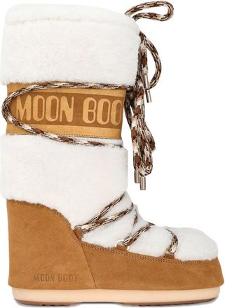Moon Boot Lab69 Icon logo lace-up boots - Brown