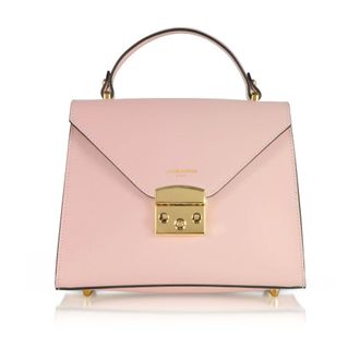Le Parmentier Cross Body Bags, female, Pink, ONE SIZE, Peggy Leather Top Handle Satchel Bag