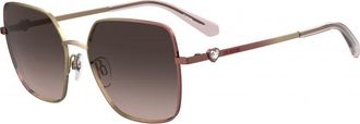 Love Moschino Womens MOL075-S-S45 MOL075 S 56 S45 Sunglasses - Multicolour - One Size