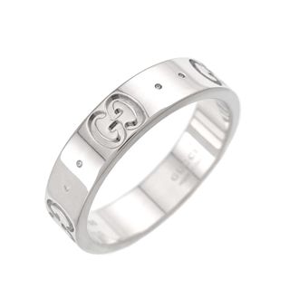 Gucci White Gold (18K) Band Ring (Pre-Owned)