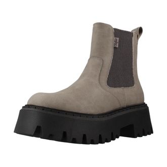 Buffalo Dames, Schoenen, Grijs, Maat: 37 EU Leer