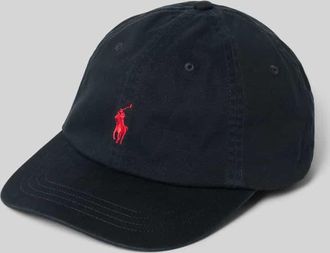 Polo Ralph Lauren Cap mit Label-Stitching in Black, Größe 1