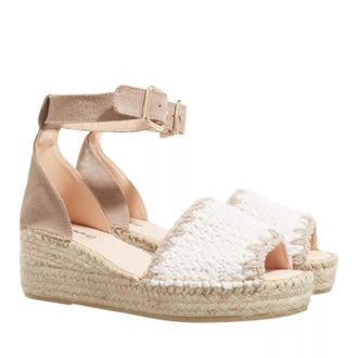 Espadrij l&acute;original Sandals - Sandale Crochet High - beige - Sandals for ladies