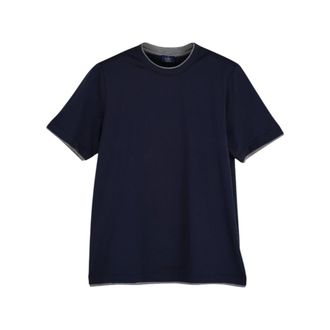 Barba Heren, Tops, Blauw, Maat: 3XL Katoen