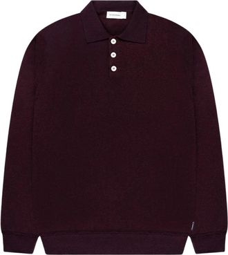 The Goodpeople Kario Pullover - Heren - Tops - Paars - Maat: L