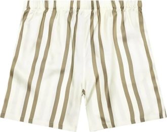 John Elliott + Co Shorts a righe - Toni neutri