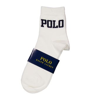 Polo Ralph Lauren Logo Cotton Blend Quarter Socks