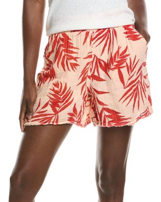 Michael Stars Sia Leaf Print Short