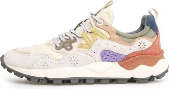 Flower Mountain Womens Beige Milk Violet Yamano 3 Trainer - Size EU 39