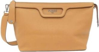 Fendi Pre-owned Vintage Crossbody Handbag - Dames - Vintage Schoudertas - Bruin - ONE Size - Vintage