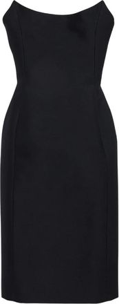 Balenciaga Mini Balloon Jurk - Dames - Feestkleedjes - Zwart - S - Katoen - Kleedjes