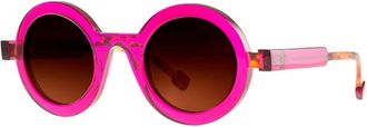 Theo Eyewear Cassette Fuchsia