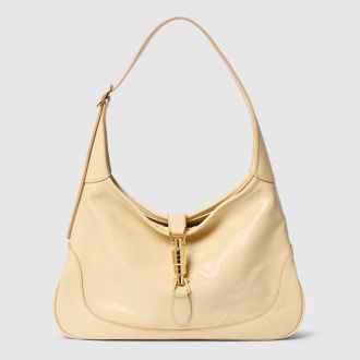 Gucci Jackie 1961 Medium Shoulder Bag, Yellow, Leather