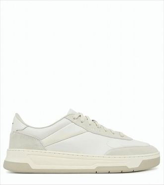 BOSS Low-Top Sneakers With Tumbled Leather