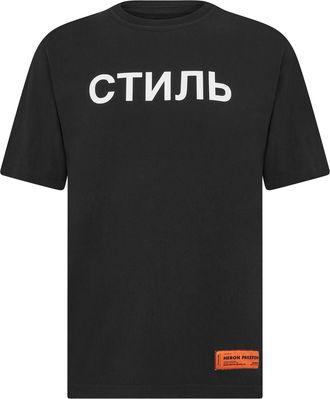 Heron Preston Mens Ctnmb T-Shirt in Black 1001 - Size 2XS