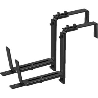 OEM Juego De 2 Soportes Ajustables Para Plantas, De 6 A 12 Pulgadas, Soportes Resistentes Para Plantas Montados En La Pared, Soportes Para Macetas Para Al