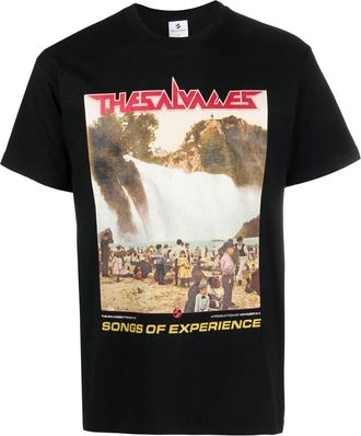 The Salvages graphic-print T-shirt - men - Fabric - L - Black