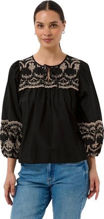 Kaffe Blouses - Blouses & Shirts - Mujer - Negro - XL