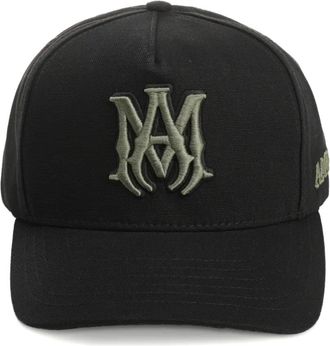 Amiri Honkbalpet met geborduurd logo - Zwart