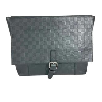 Louis Vuitton Pre-owned Damier Infini Cross Body Bag - Heren - Pre-owned - Zwart - Maat: ONE Size