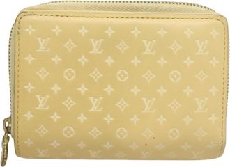 Louis Vuitton Lou Ecru Canvas Wallet (Pre-Owned)