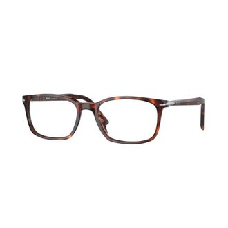 Persol Stylish Eyeglasses in Brown - male - Persol - Glasses - Brown - 53 MM - Accessories