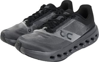 On Mens Cloudsurfer Next Sneaker, Black/Eclipse, 8 Wide
