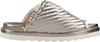 Alma En Pena Alma EN Pena, Schoenen, Dames, Grijs, 40 EU, Gesp Sandaal Slippers