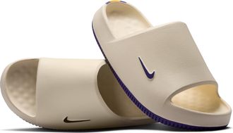 Nike Mens Calm (Minnesota Vikings) NFL Slides in White | IM7308-100