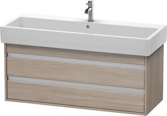 Duravit Duravit Ketho Neceser De Pared 6639, 2 Cajones, 1150mm, Para Vero, Color (frente/cuerpo): Decoraci&oacute;n Pino Plata - Kt663903131