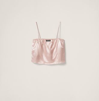 Miu Miu Satin top