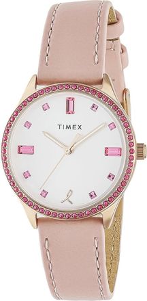 Timex 32mm Trend Dress X BCRF Rose Gold/Pink Ladies Watch