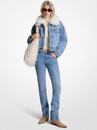 Michael Kors Stretch Denim Cigarette Jeans