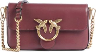 Pinko Pinko, Dames, Tassen, Rood, Maat: ONE Size Leer