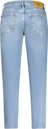Calvin Klein Washed Cotton Dad Jeans - Blue