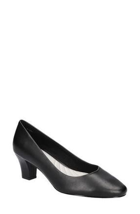 Easy Street Ballari Round Toe Pump - Multiple Widths Available in Black at Nordstrom Rack, Size 6.5