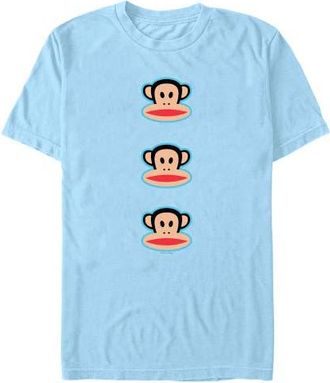 Paul Frank Mens Paul Frank Stacked Julius Graphic Tee in Light Blue at Nordstrom, Size Xxx-Large