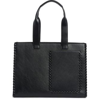 BCBGeneration Whipstitch Tote in Black at Nordstrom Rack