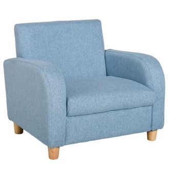 HOMCOM Childrens Armchair - Blue | TJ Hughes