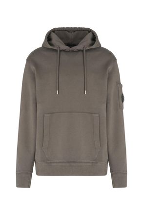 C.P. Company DIAGONAL FLEECE HOODY Size: XXL, colour: GREY