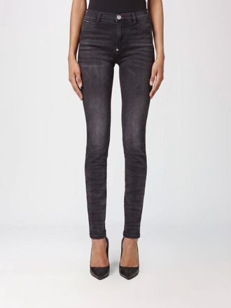 Philipp Plein Jeans skinny in denim stretch a vita alta