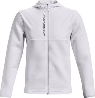 Under Armour Mens Storm Daytona Full Zip Golf Jacket - White - XL