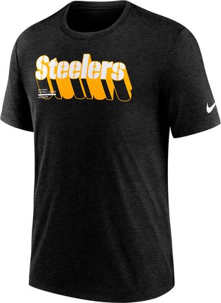 Nike Pittsburgh Steelers Long Pass Nike Mens NFL T-Shirt in Blue | NJFD00H7L-KZQ